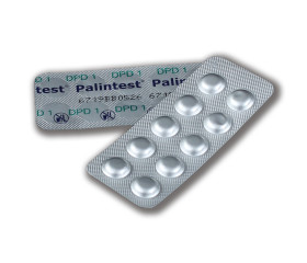 Palintest testkit navulling 10 chloor testtabletten (DPD No. 1)